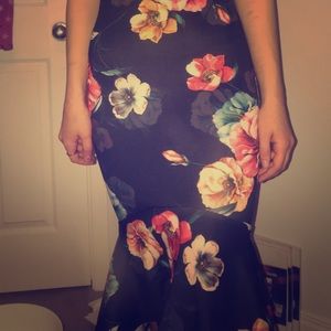 Floral Mermaid dress from Sirens
